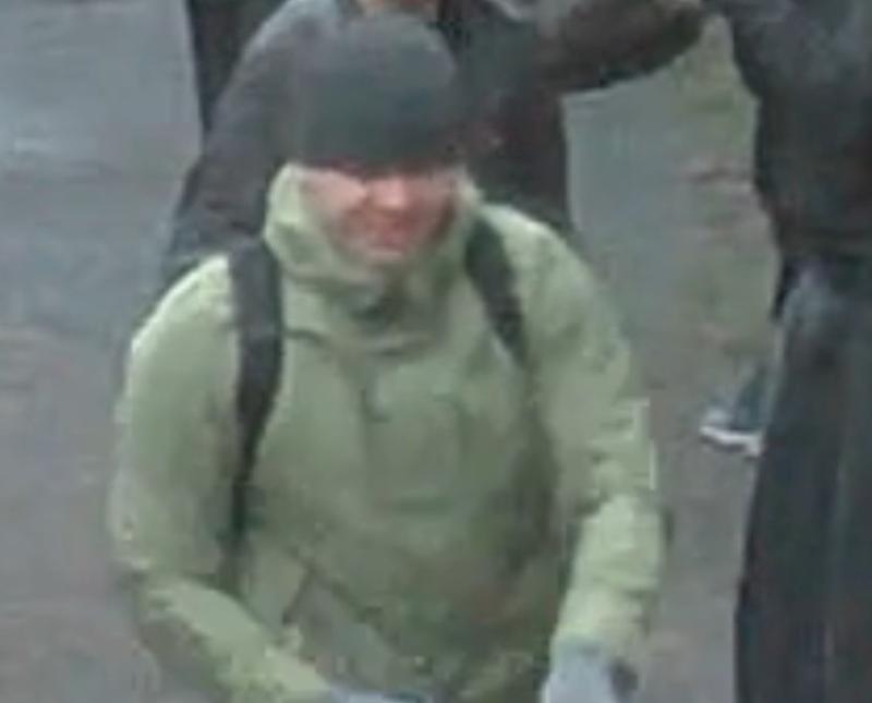 Officers believe the man in the CCTV images may have information that could help their investigation