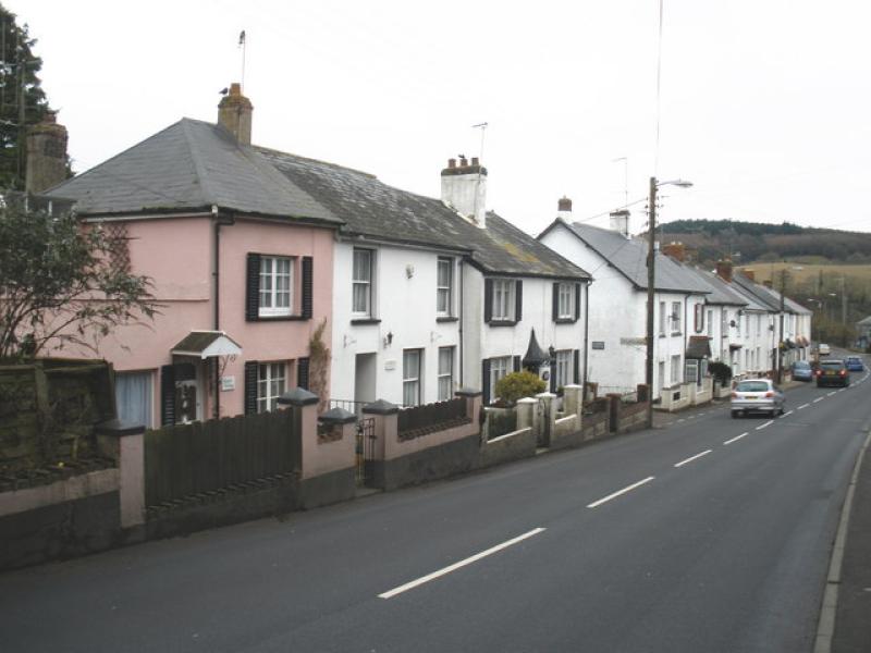 High Street, Newton Poppleford, Image: Roger Cornfoot /Wikimedia Commons
