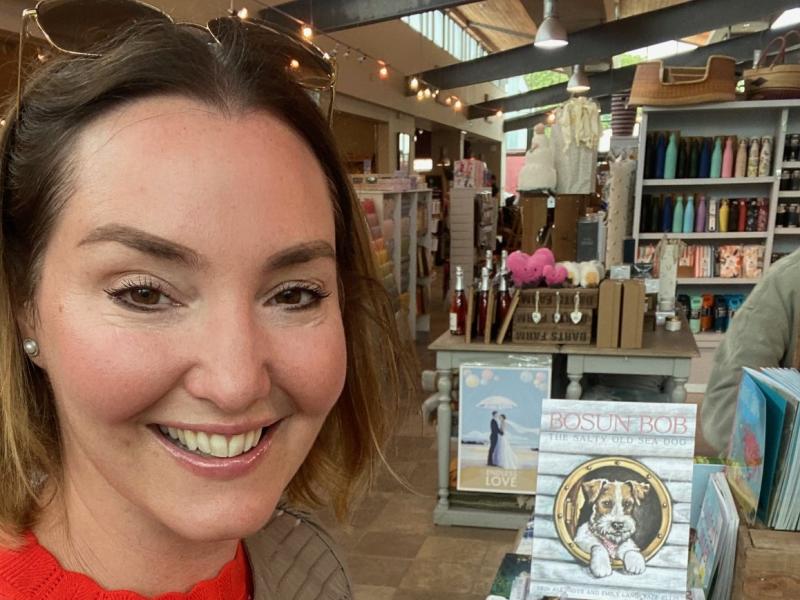 Devon author's new book sailing to success