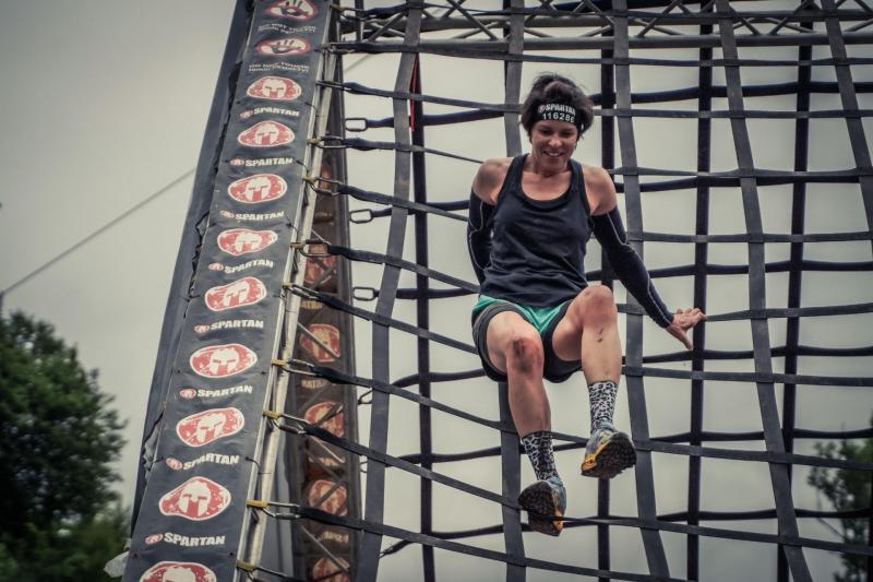 Inspiring story of local cancer survivor, Fran Bullock, in her triumph at the Valmorel Winter Spartan Race