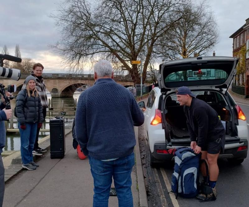 Exeter grad went the extra 100km – with 100lbs on his back