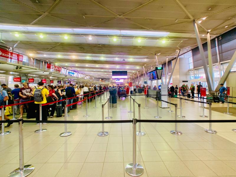 Sydney Airport Terminal, Image: Kgbo/Wikimedia Commons
