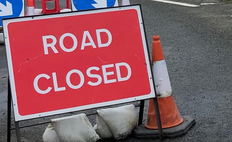 Disruption on major route for seven days