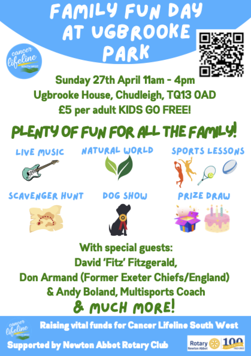 Don Armand joins charity fun day at Ugbrooke