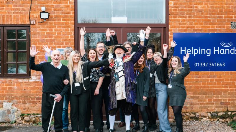 Dozens supported as new home care branch finds firm footing in Topsham