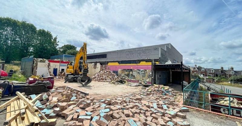Demolition of Clifton Hill Leisure Centre in Exeter (Exeter City Council)