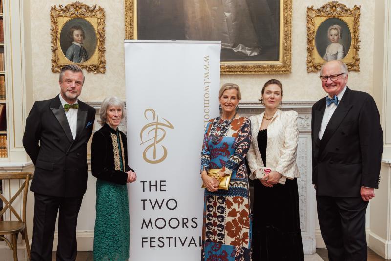 Petroc Trelawny, Radio 3 presenter, Penny Adie, Founder, HRH Duchess of Edinburgh, Tamsin Waley-Cohen, Artistic Director and Andrew Welch, Chair of Trustees.jpg