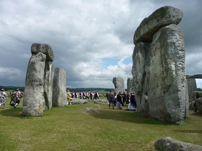Summer solstice celebration by Chris Gunns, CC BY-SA 2.0, via Wikimedia Commons