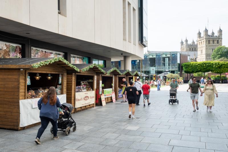Summer market returns to Princesshay