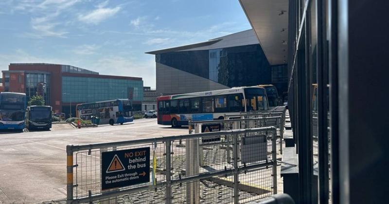 Safety at Exeter’s Bus Station has been improved