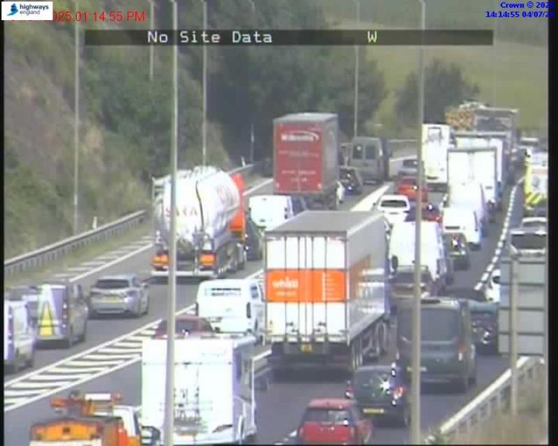 LATEST: Police issue major update after traffic chaos hits M5 following collision