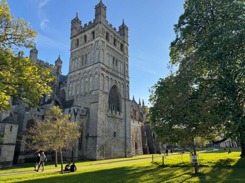 Exeter has the youngest population in Devon