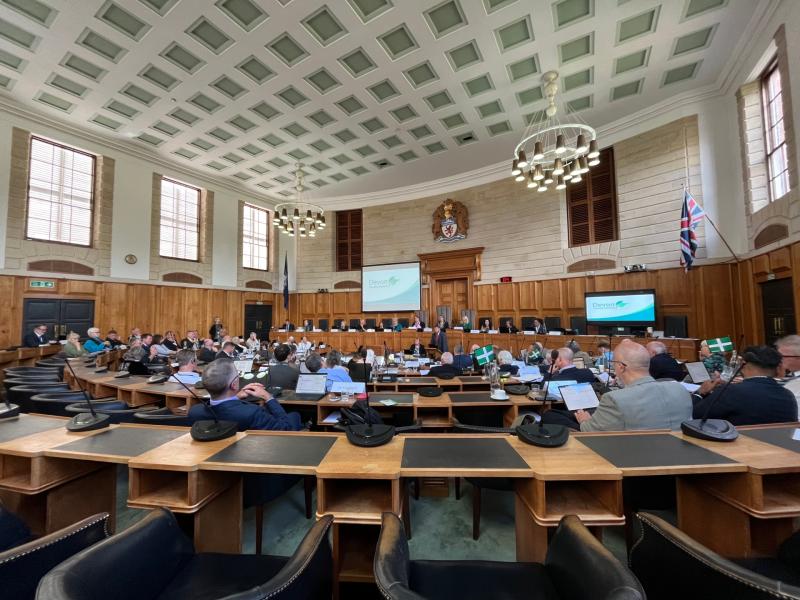 The full council meeting where a hate crime motion debate erupted in controversy (Image courtesy: Bradley Gerrard