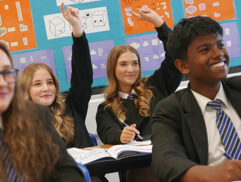 St James students in lessons