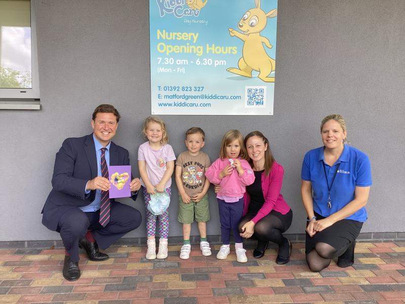 Steve Race MP hails childcare and breakfast club roll-out in Exeter as “game-changing” for families