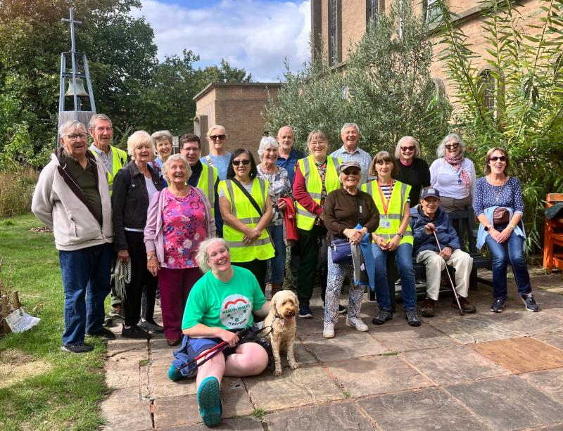 Westbank staff and volunteers walk over 600 miles to celebrate 21 Years of health walks