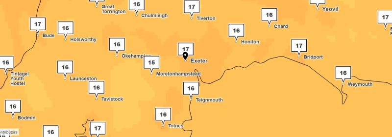 Indian Summer on the way? Warmer weather expected to bring sunshine to Exeter 