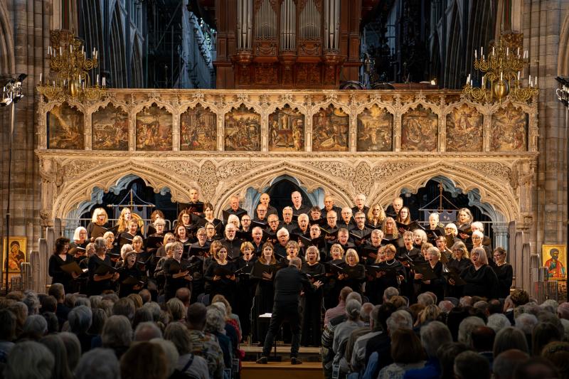Exeter Philharmonic Choir premieres weather-themed work inspired by Met Office at cathedral concert