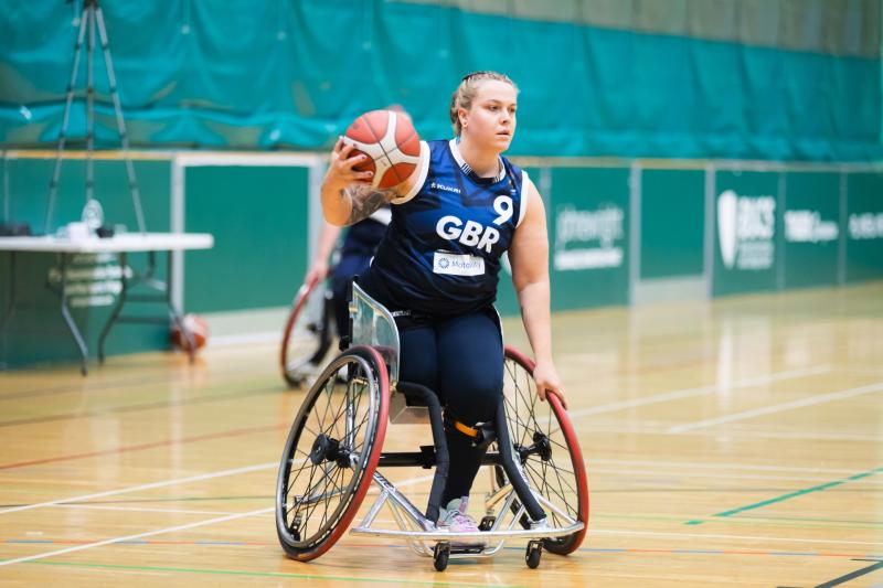 Exeter's Jude Hamer selected for Great Britain at European Wheelchair Basketball Championships
