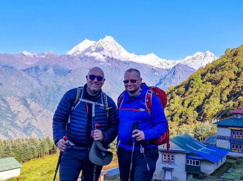 ‘We want to raise as much money as possible’ - Devon men trek Himalayas for Westbank