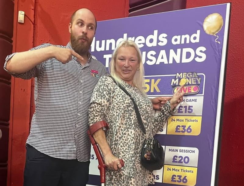 Lucky bingo night in Exeter leads to major win for local couple