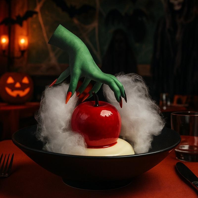 The Ivy The Emerald City Apple dessert