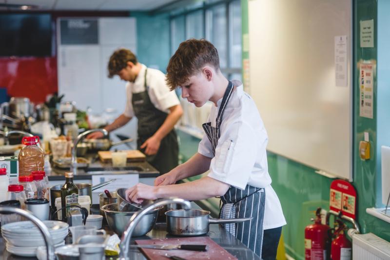 Big moment for one Exeter College chef at this year’s South West culinary awards