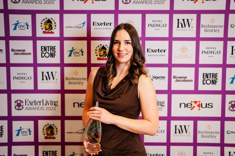 Exeter business innovator crowned Young Business Person of the Year