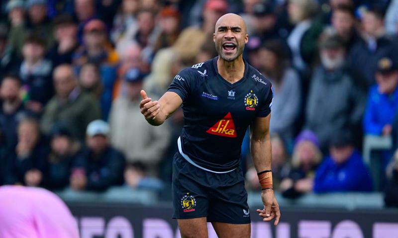 Exeter Chief Ollie Woodburn. Pic from PPAUK