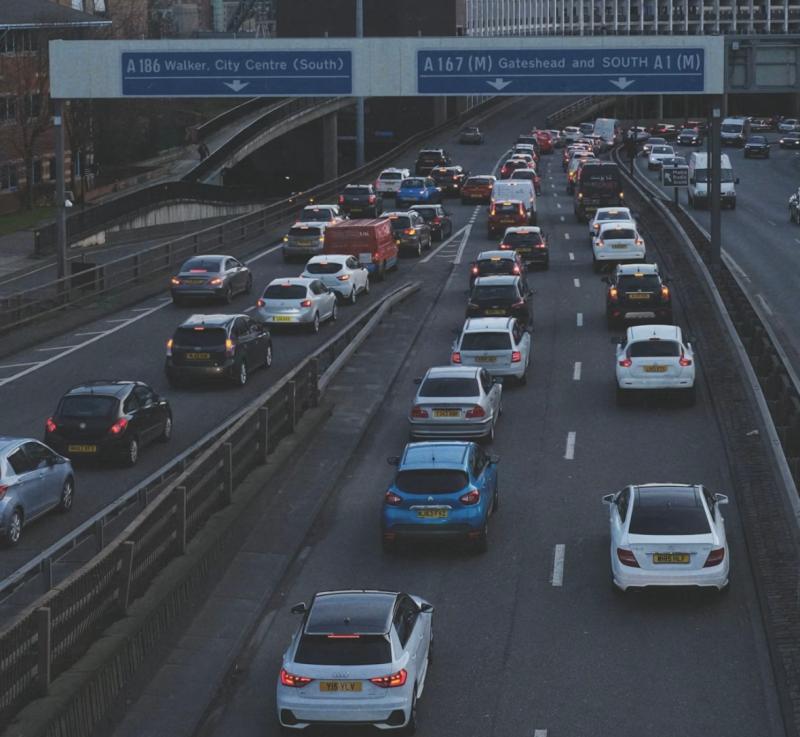 Busy Exeter route blocked as collision causes heavy traffic and long delays