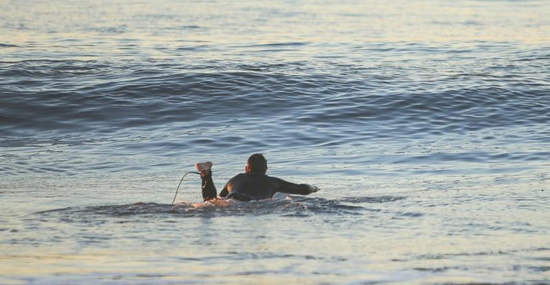 Surfing Croyde Bay