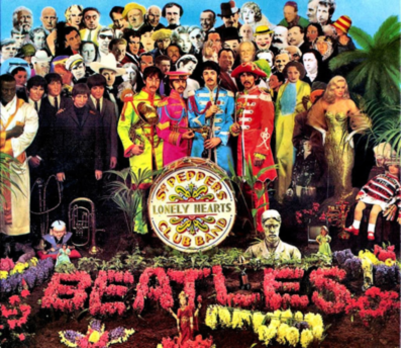 Aleister Crowley in the back row on the Beatles&rsquo; 1967 album, &lsquo;Sgt. Pepper&rsquo;s Lonely Hearts Club Band&rsquo;