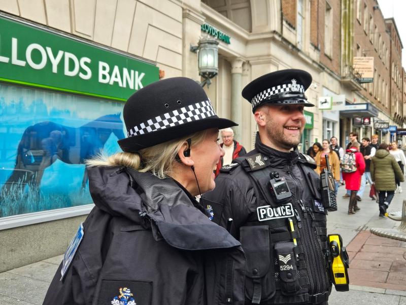 Exeter police increase patrols and safety measures as Christmas crowds grow