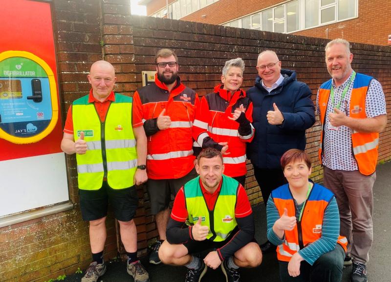 Barnstaple Royal Mail defib