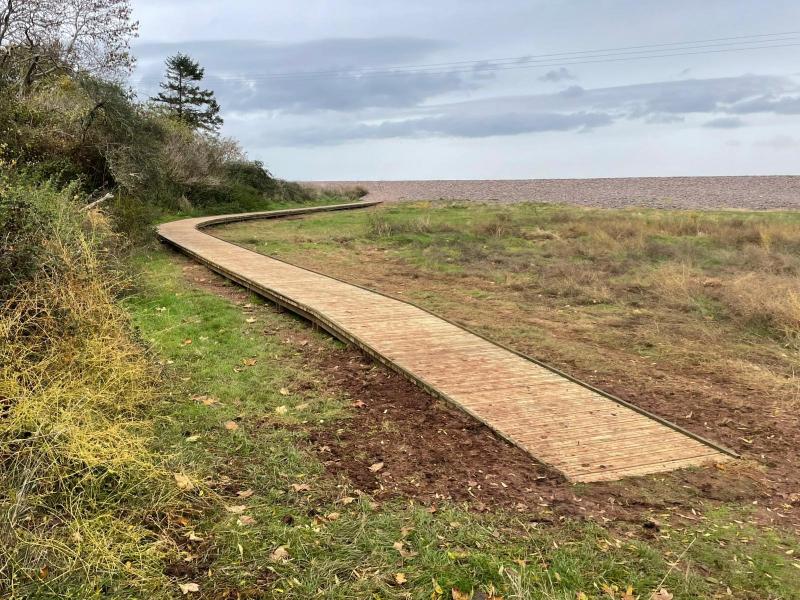 Exmoor&rsquo;s new boardwalk opens at Porlock Marsh to aid access and wildlife