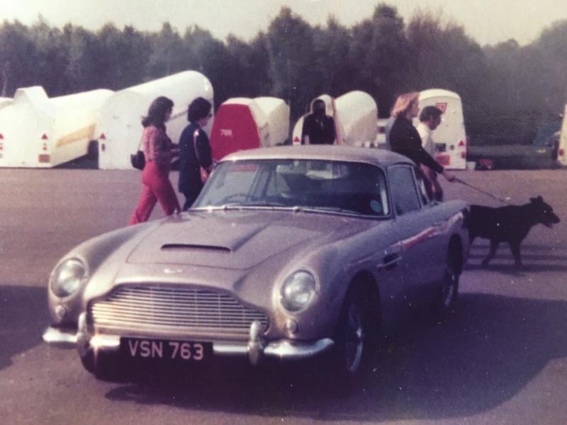 Gold standard: Paul Jolly&rsquo;s former Aston Martin DB5.