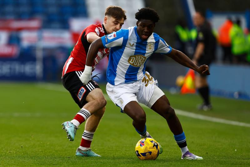 Huddersfield Town v Exeter City. Pic from PPAUK