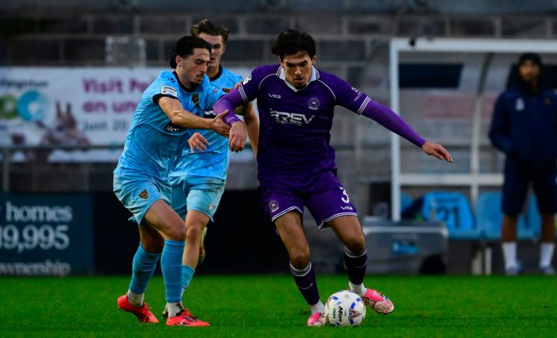 Torquay United lost to Maidstone in the FA Trophy. Pic from PPAUK
