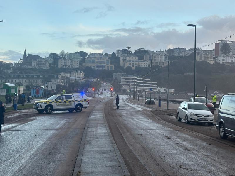 Torquay seafront cordoned off in 'bomb' alert