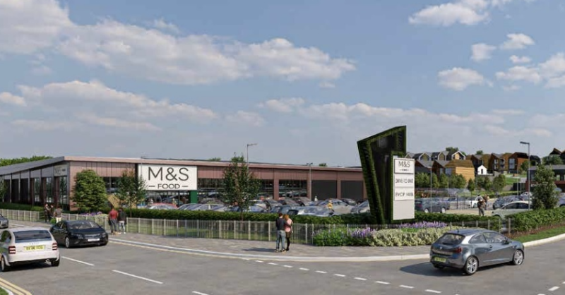 Plans submitted for new M&S Food store on former Paignton factory site 