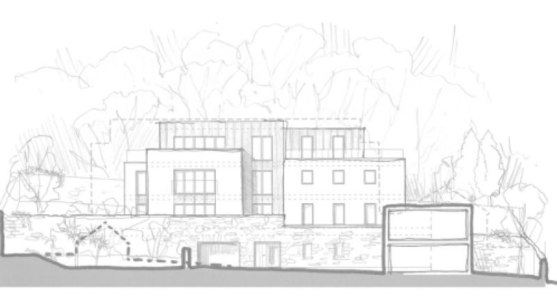 Singleton Gardens and the proposed new homes in Torquay Image courtesy of Daniel Metcalfe and Torbay Council