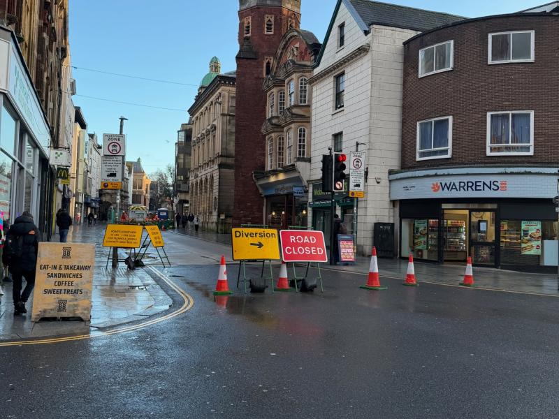 Exeter drivers warned of ongoing road closures this February