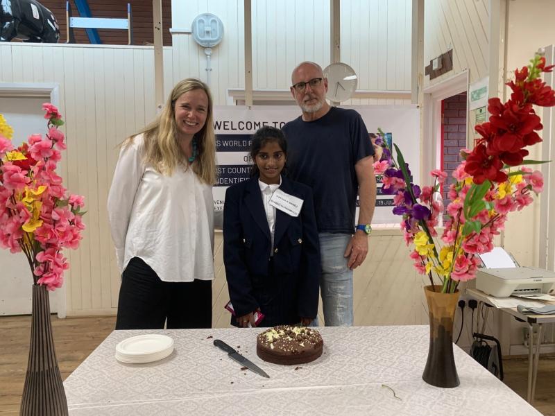  Former Exeter pupil sets Guinness World Record at Wonford Community Hall