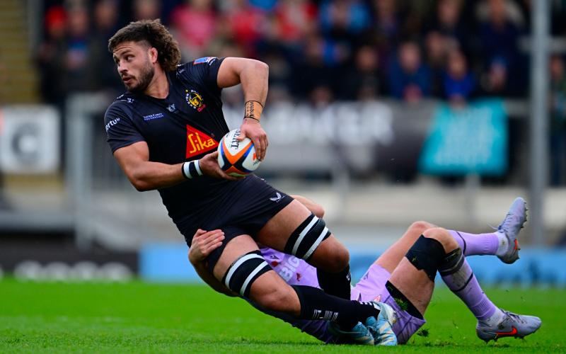 Exeter Chiefs captain Ethan Roots. Pic from PPAUK