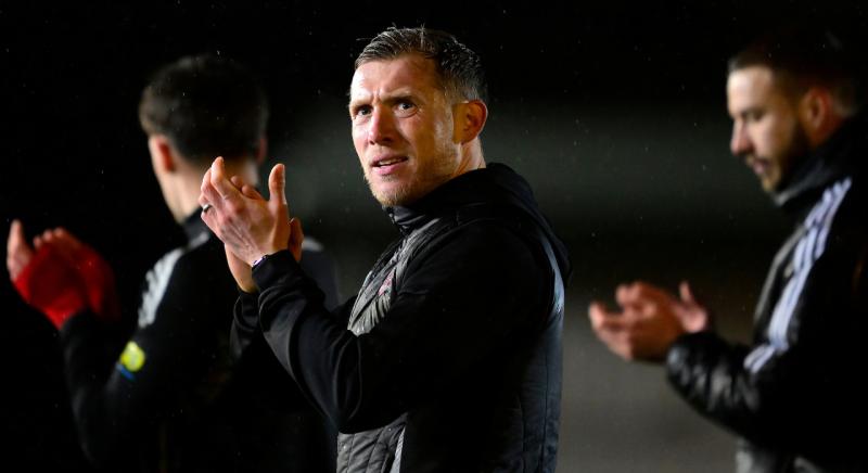 Dan Green, interim manager of Exeter City. Pic from PPAUK