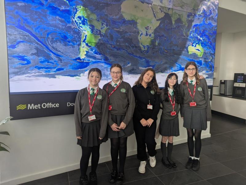 Cranbrook pupils attend Met Office Climate Camp to explore sustainability