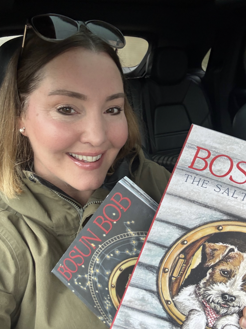 Bosun Bob sails into Dartmouth classroom for World Book Day