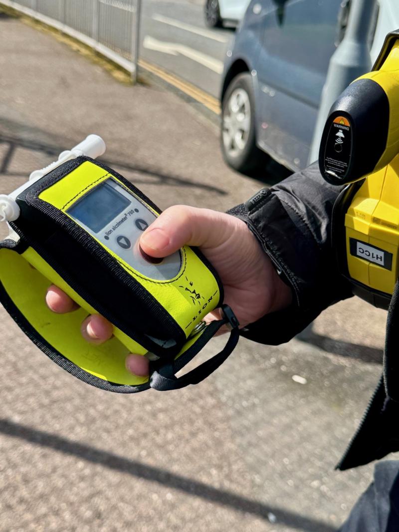 Five arrested and stolen vehicle recovered in major police road safety operation