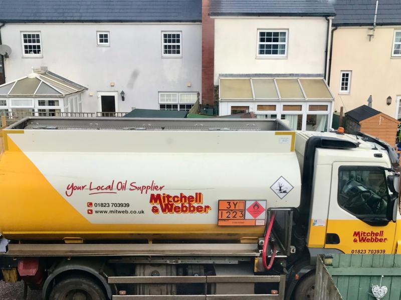 Across Devon about 41,000 households rely on heating oil
