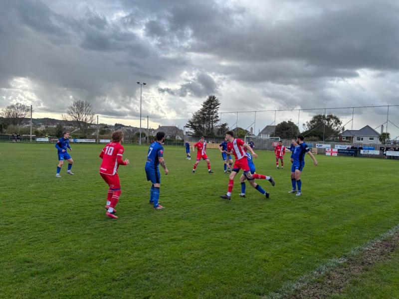 Brixham defeat Bideford. Pic from Bideford AFC